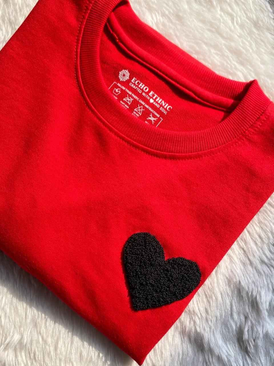 Signature Black Heart Tee
