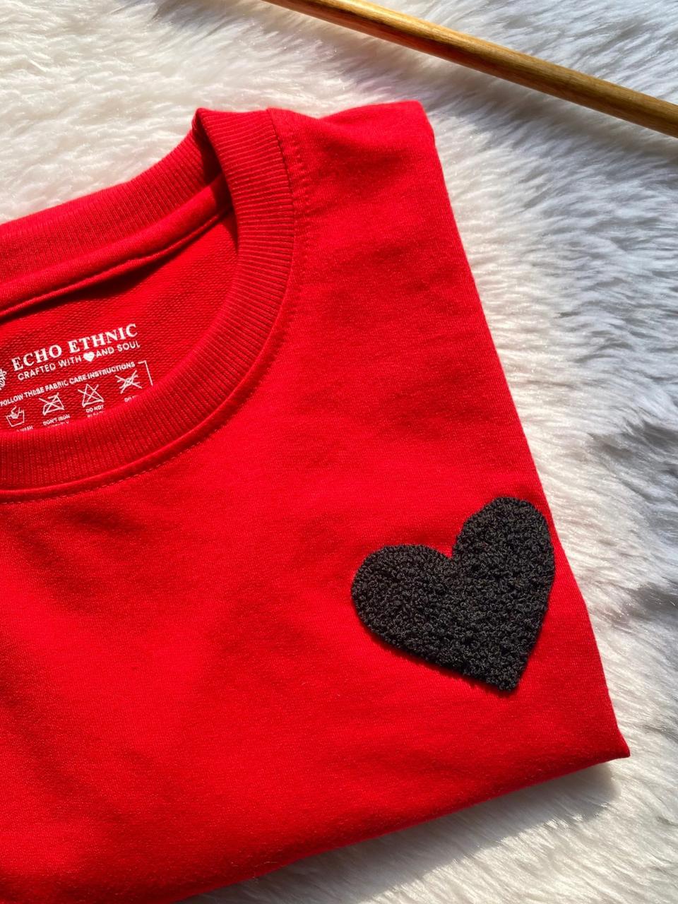 Signature Black Heart Tee