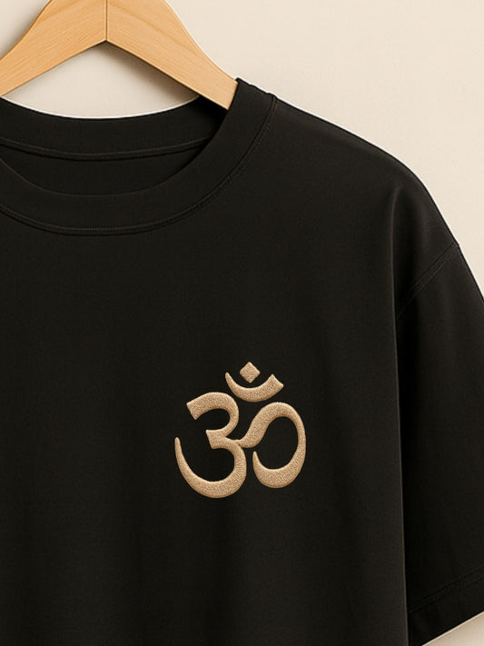 Om Chant Hand Embroidered Tshirt