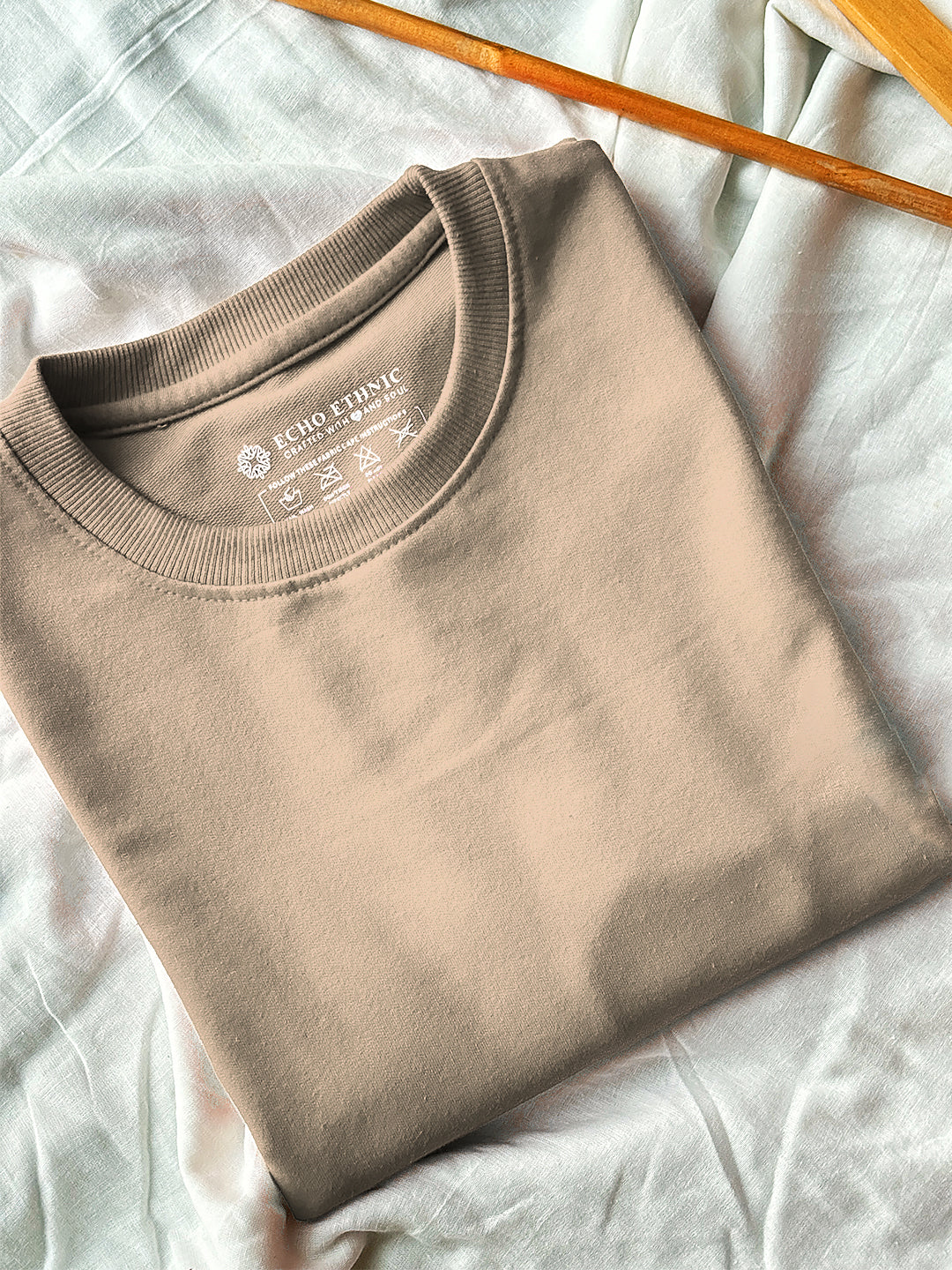 Light Biege - Unisex Oversize T-Shirt