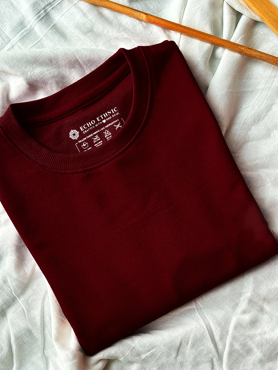 Maroon - Unisex Oversize T-Shirt