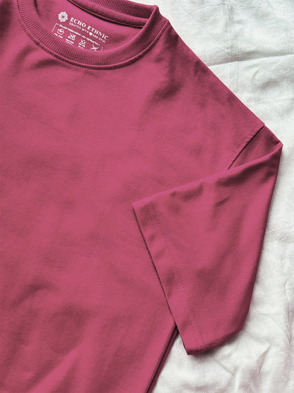 Pink - Unisex Oversize T-Shirt